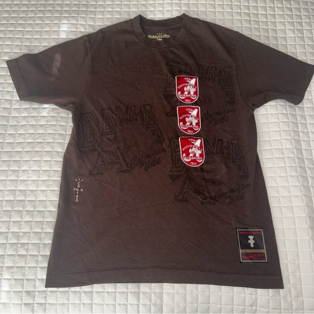 Travis Scott x Mitchell & Ness Alabama College T-Shirt